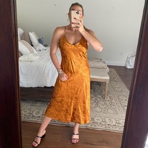 Silk slip  dress